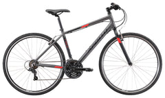 Apollo Trace 10 Mens Flat Bar Bike MatteCharcoal and Red