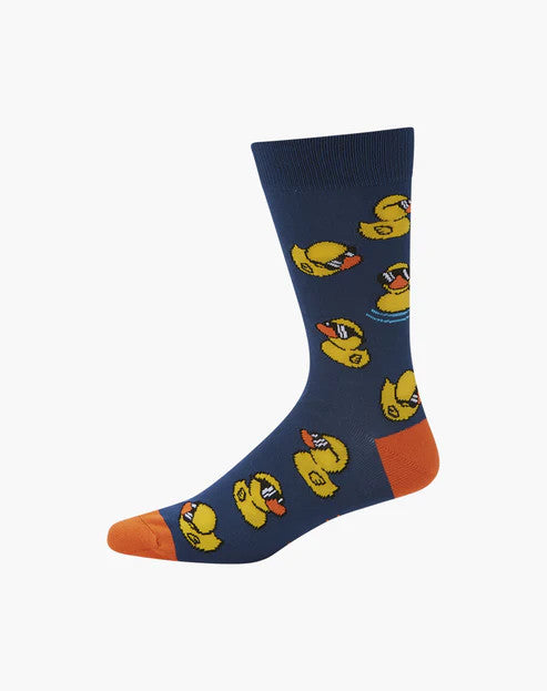 Bamboozld Mens Duck Thugs Bamboo Sock 7-11