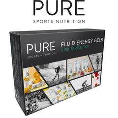 Pure Fluid Energy Gel  Sample Pack 50g  8 Energy Gels