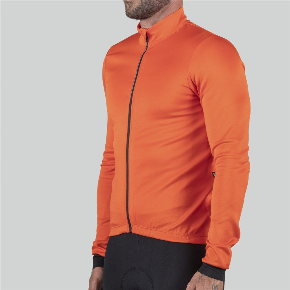 Bellwether Thermal Long Sleeve Mens Unisex Jersey Orange