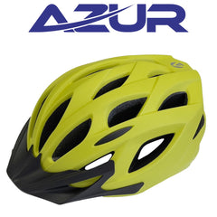 Azur Bicycle Helmet L61 Matt Neon Yellow