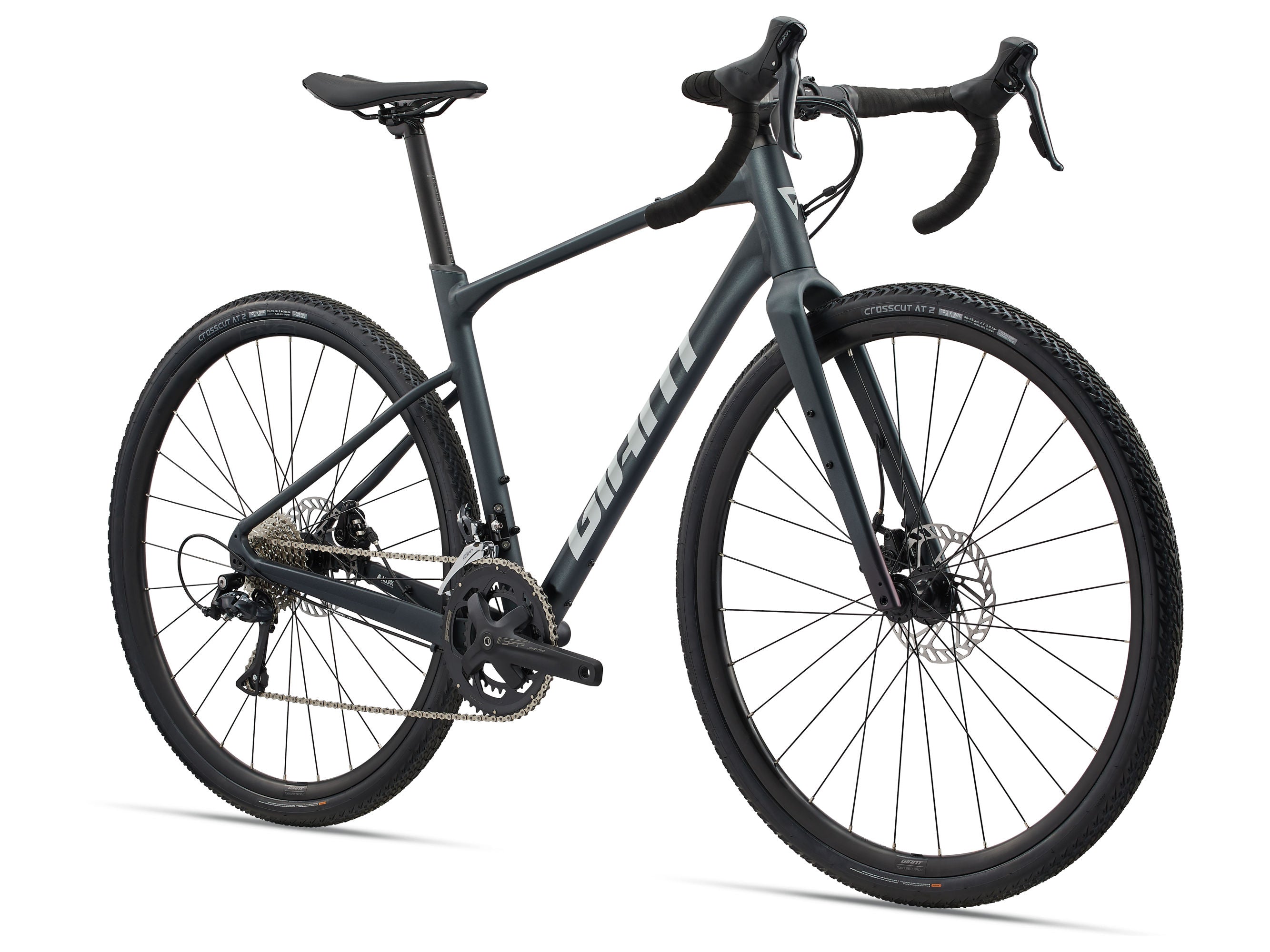 Giant Revolt 2 Gravel Bike 2025 Asphalt Green