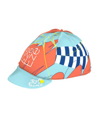 Santini  Cycling Cap SMS Tour De France 2024 Nice Stage