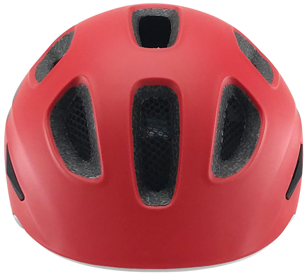 ByK Mini Cycling Helmet Matt Red/ White 48cm-54cm