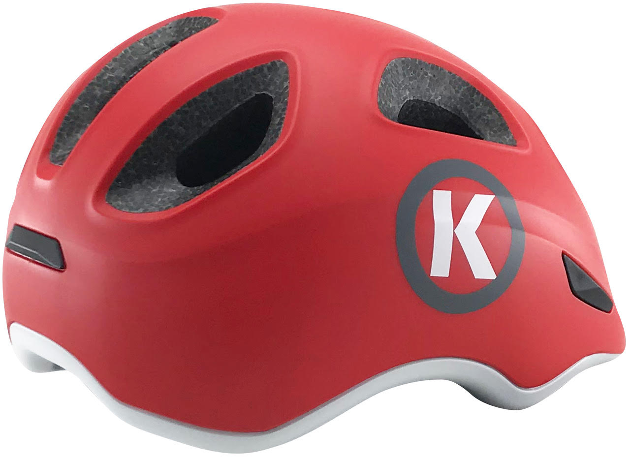 ByK Mini Cycling Helmet Matt Red/ White 48cm-54cm