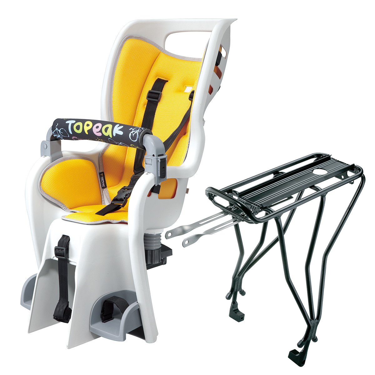 Topeak Baby Seat II Baby 2 with Disc Brake Rack 2.0