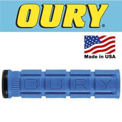 Oury Lock On Grips Pair Deja Blue