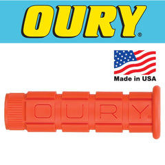 Oury Single Compound Handlebar Grips Pair Orange