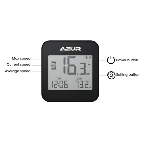 Azur GPS G1 Cycling Computer