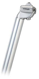 Bike Lane Seat Post. Alloy Micro Adjust. 25.4 x 400mm. Silver (3934)