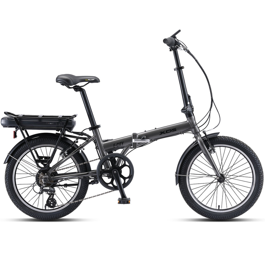 XDS E-City 20" Folding E-Bike 250w Grey