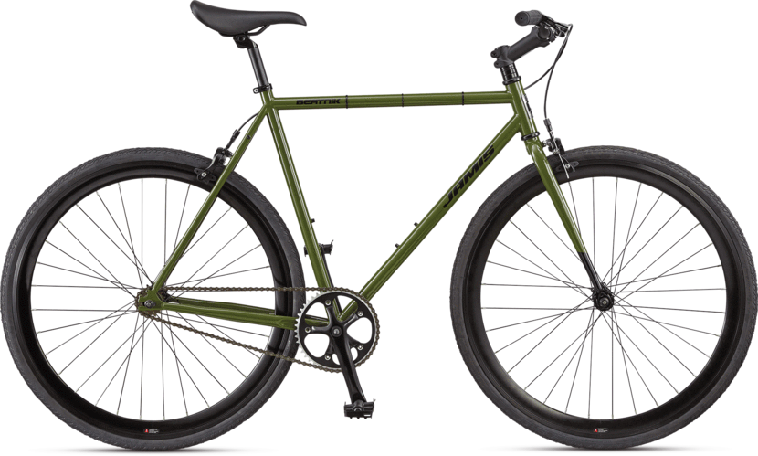 Jamis Beatnik Singlespeed Fixie Flat Bar Bike Green Mash 2022