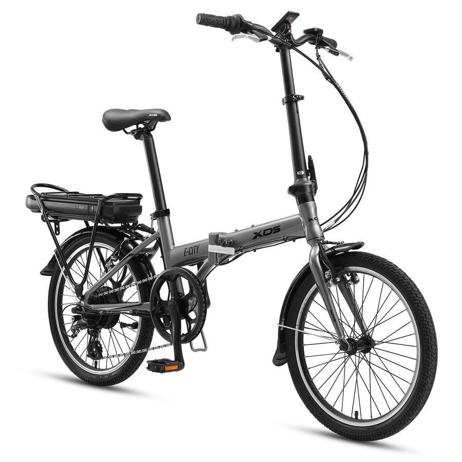 XDS E-City 20" Folding E-Bike 250w Grey