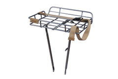 Basil Portland Carrier Rack Front  Silver