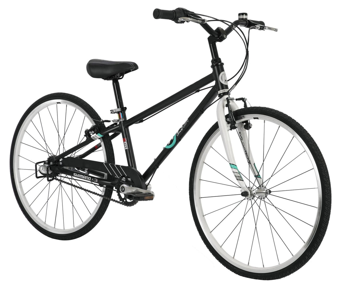 ByK E-540x3i Internal Geared Kids Bike Matte Black / White