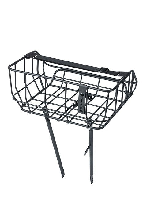 Basil Portland Front Basket 25L Black