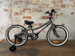 ByK E 350 Kids Bike Charcoal Neon Pink Melbourne Bicycles