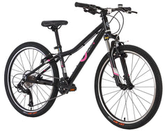 Byk E-540 MTBG Girls Mountain Bike Black Neon Pink