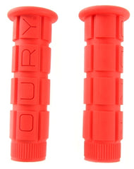 Oury Single Compound Handlebar Grips Pair Red