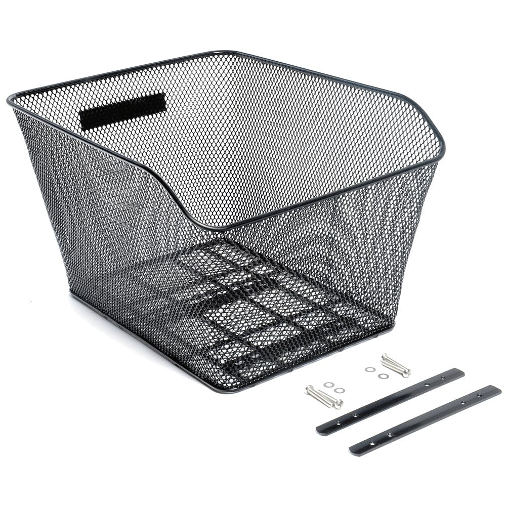 Rear Mesh  Wire Basket Black 41cm x 33cm x 25cm