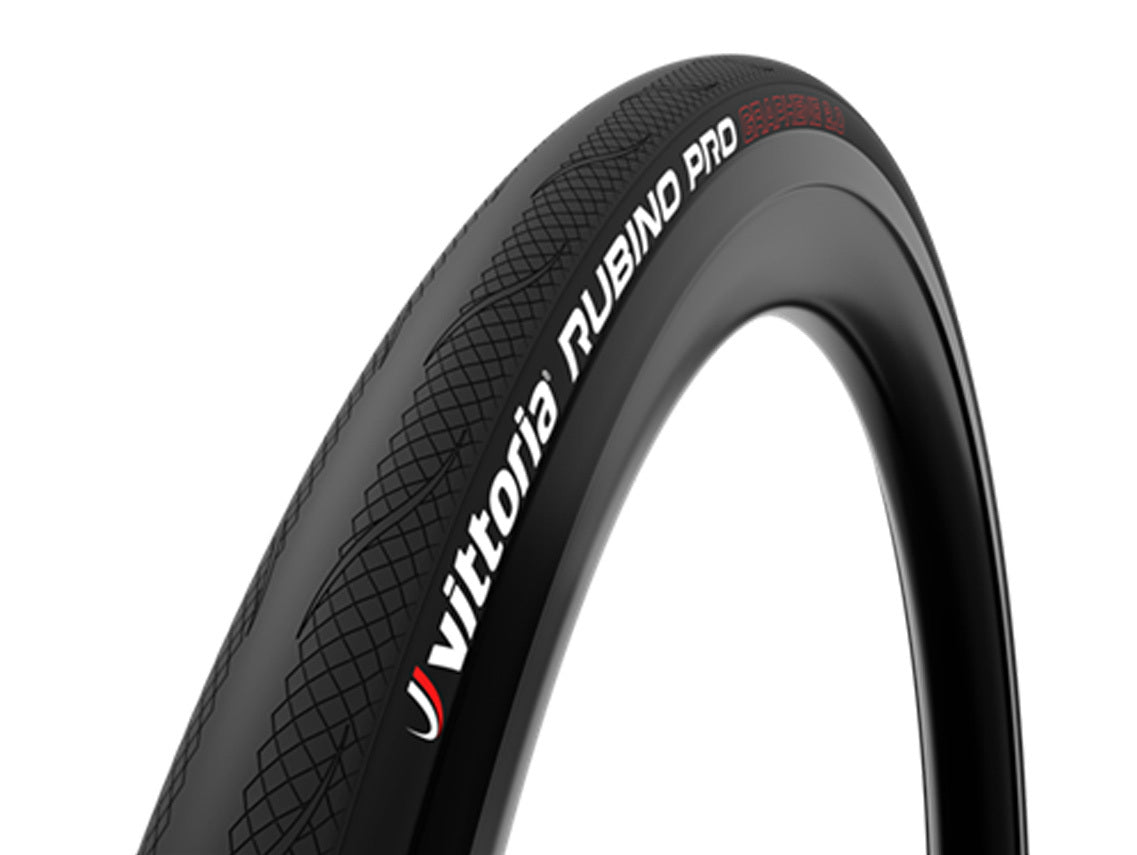 Vittoria Rubino Pro Tubeless Ready Graphene 2.0 Folding Tyre 700 x 28 Full Black