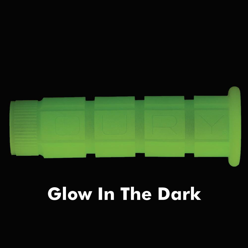 Oury Single Compound Handlebar Grips Pair Glow In The Dark