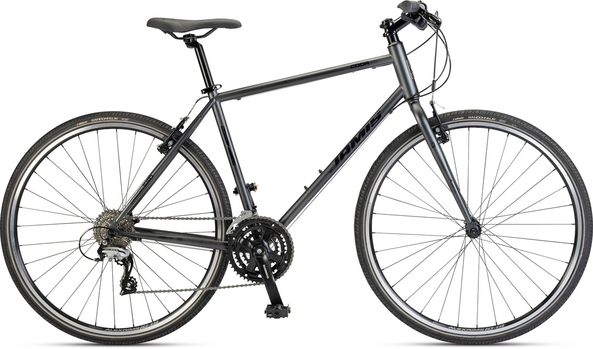 Jamis Coda S2 Flat Bar Road Bike Charcoal 2021