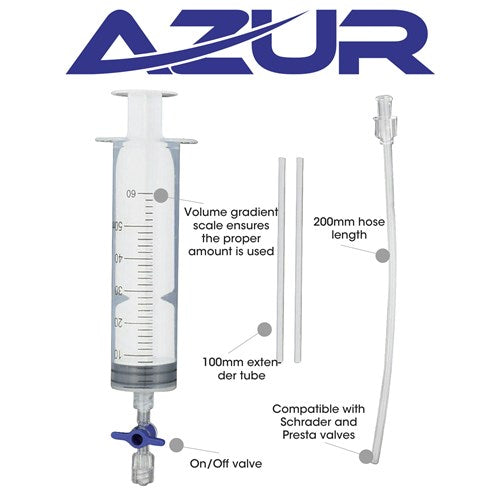 Azur Tyre Sealant Syringe Kit