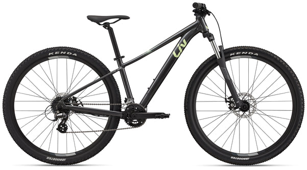 Liv Tempt 4 Womens Mountain Bike Black Chrome 2022