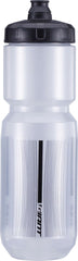 Giant Double Spring Water Bottle Bidon Transparent Gray 750ml