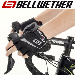 Bellwether Womens Ergo Gel Fingerless Gloves Black