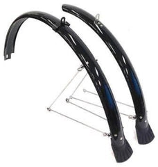 Flinger Mudguard Set for Black 24" 50mm Wide