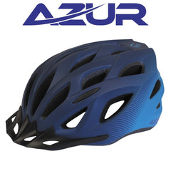 Azur Bicycle Helmet L61 Satin Blue Sky Fade