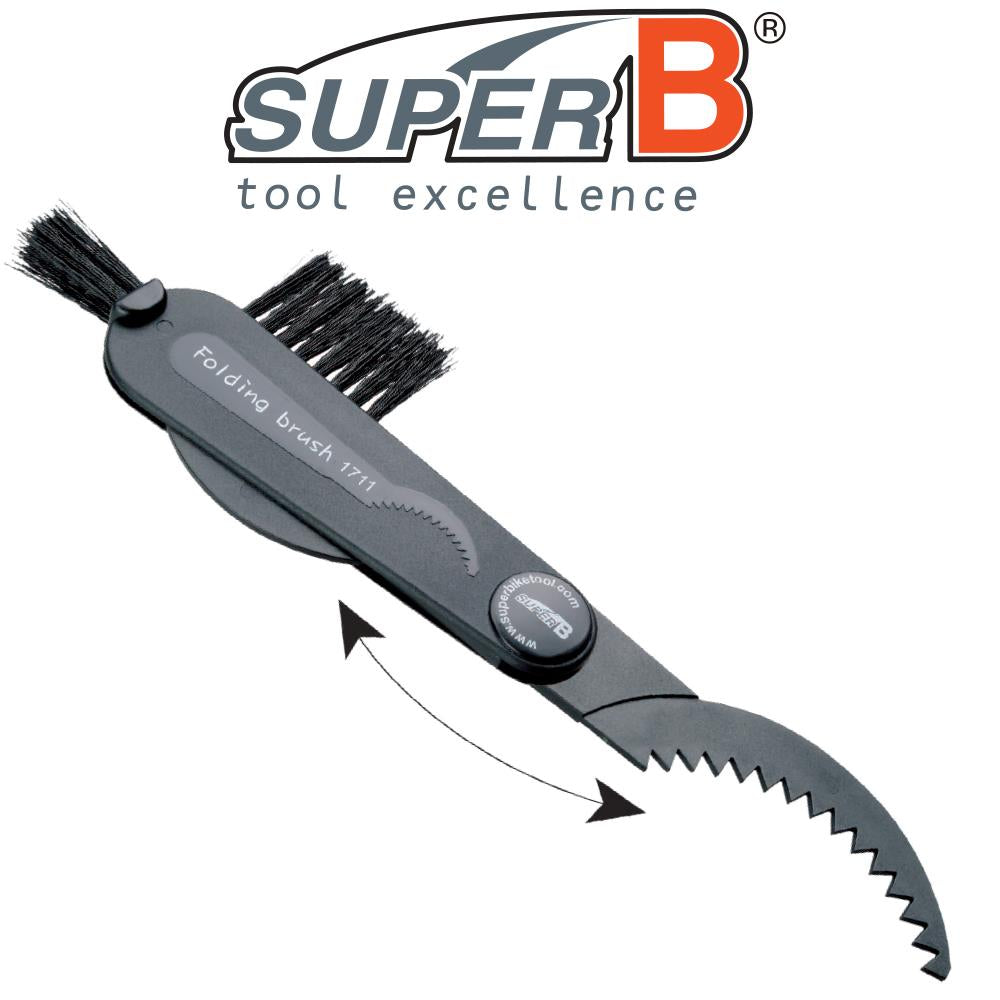 SuperB Bike Folding Brush TB1711