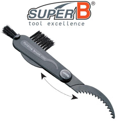 SuperB Bike Folding Brush TB1711