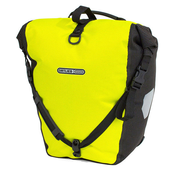 Ortlieb Back-Roller Hi Vis High Visibility Neon Yellow Single Pannier Bag 20 Litre F5504