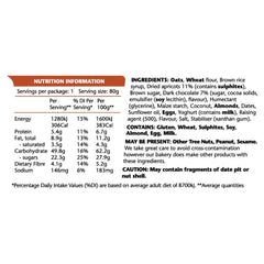 Ems Power Cookies Apricot Chocolate Bar 80gm