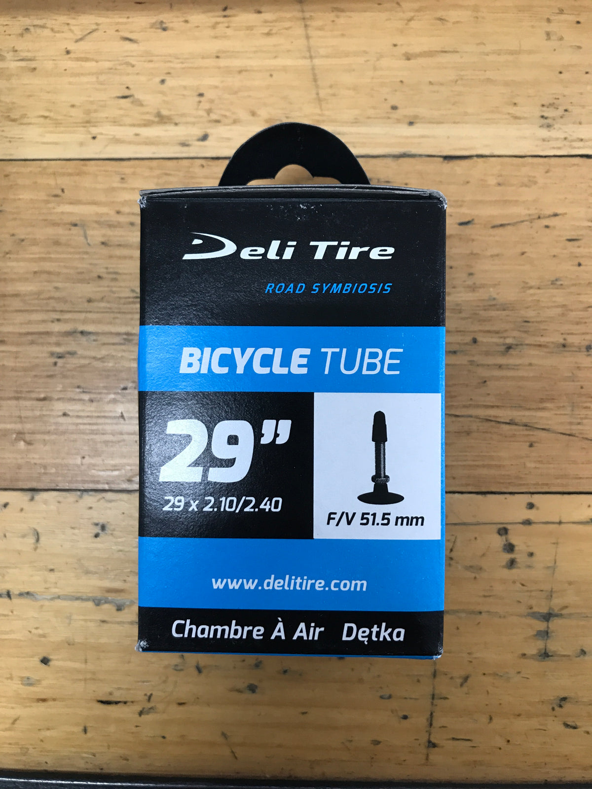 Deli Tyre Inner Tube 29 x 2.10/2.40 F/V PV 52mm